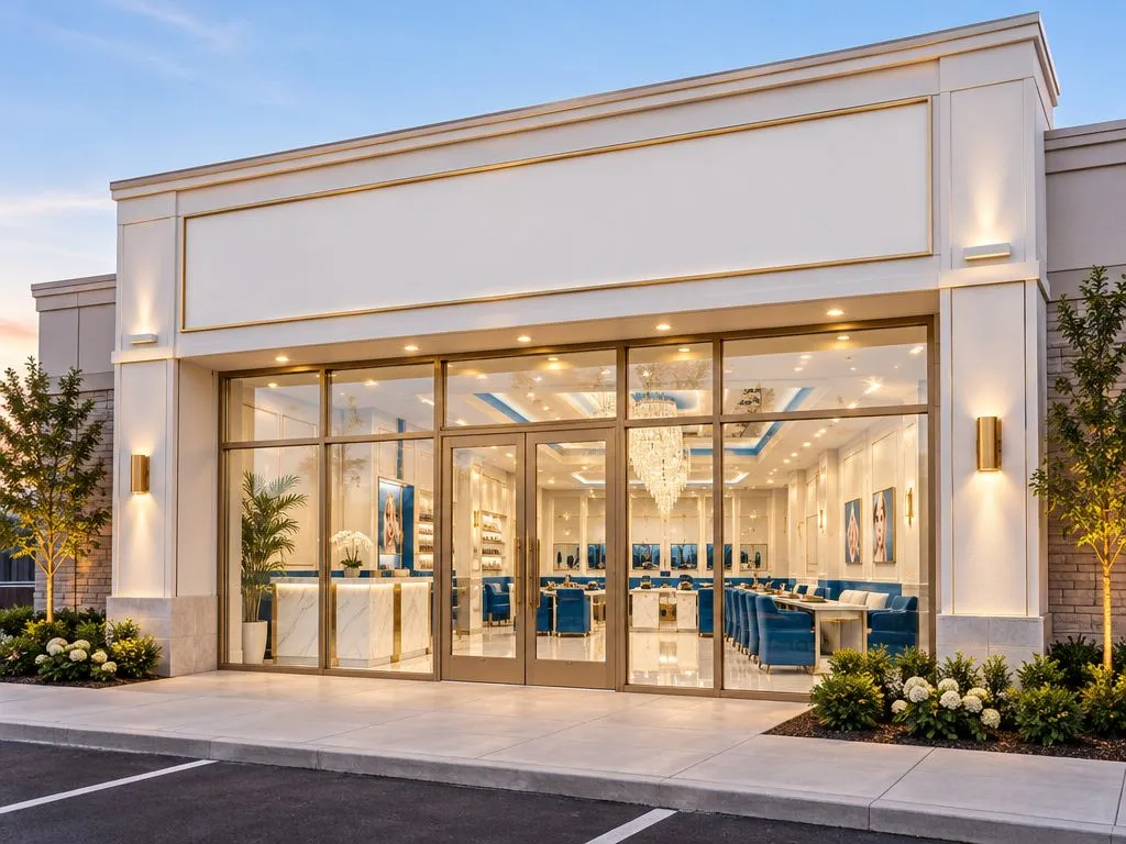 Salon exterior